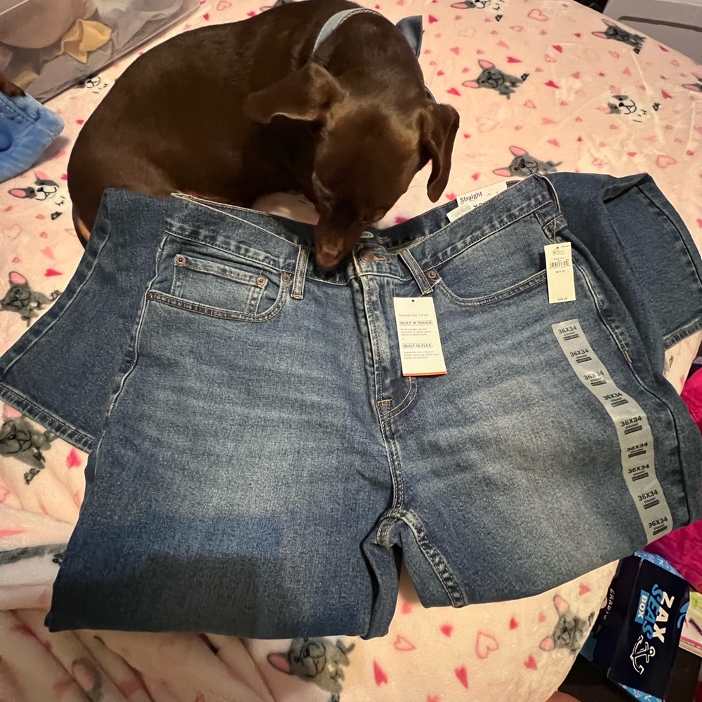 Brand new Blue Jeans Old Navy and size is 36x34